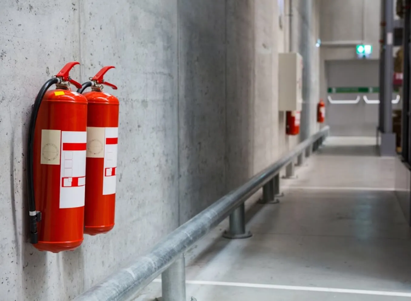 Close-up of a safety professional reviewing workplace documentation